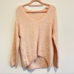 Like new: Ultra Soft V-Neck Drop Sleeve Sweater